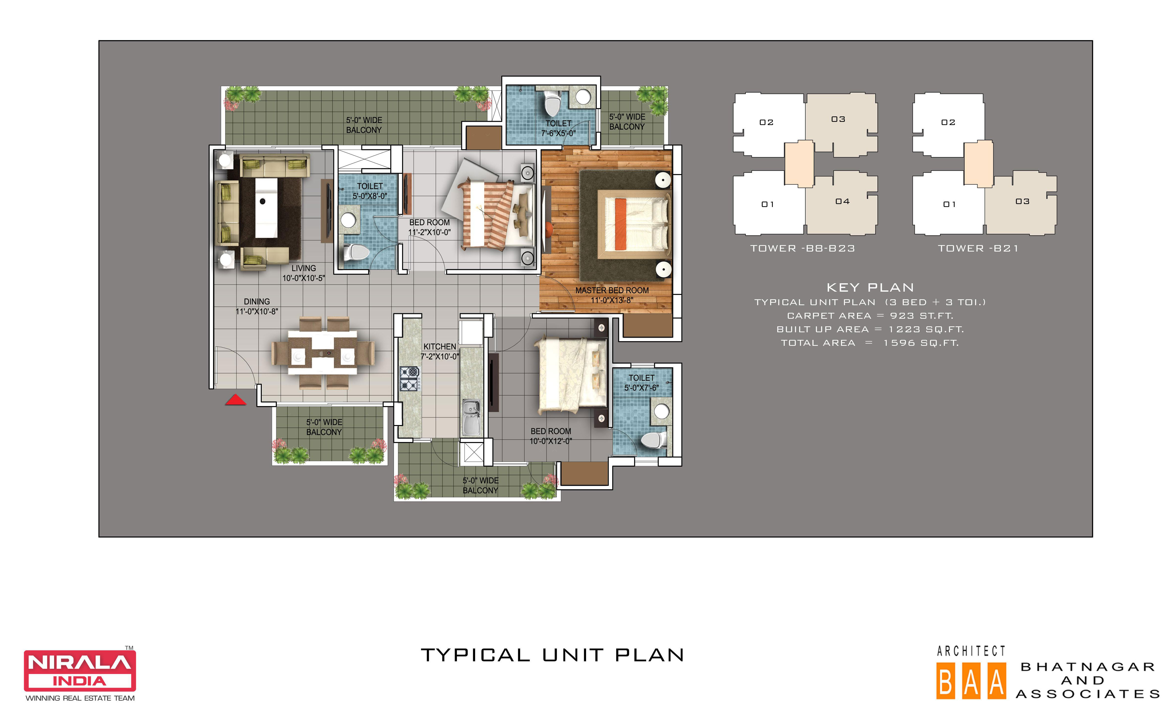 Nirala Low Rise floor Plan